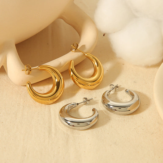 Grace Moon Statement Hoops