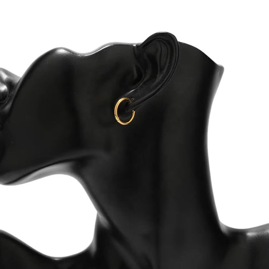 Orna Sleeper 10mm Hoop Earrings