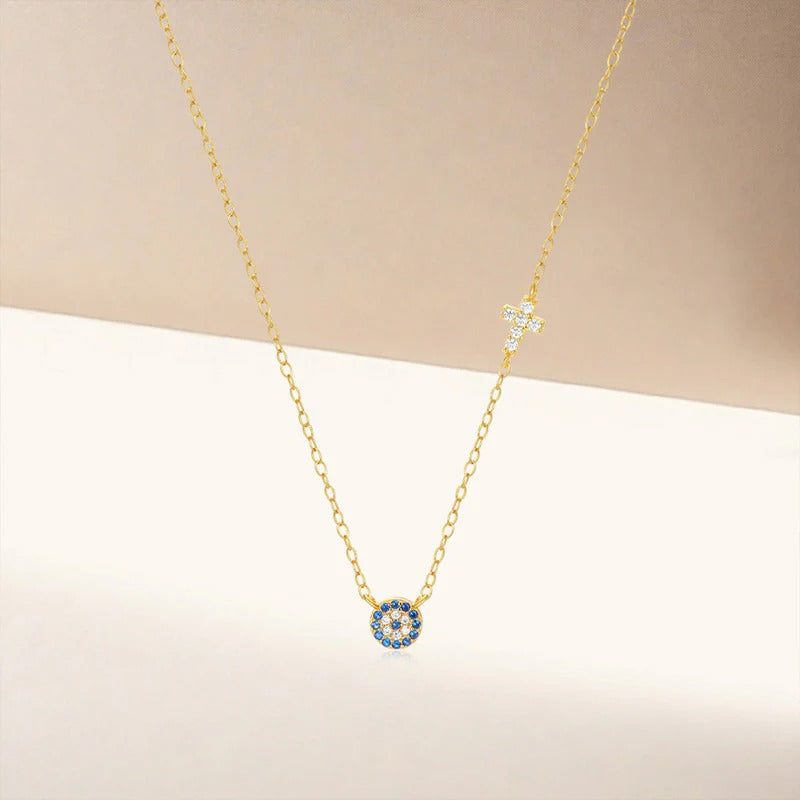 Gilbert Evil Eye Pendant Necklace