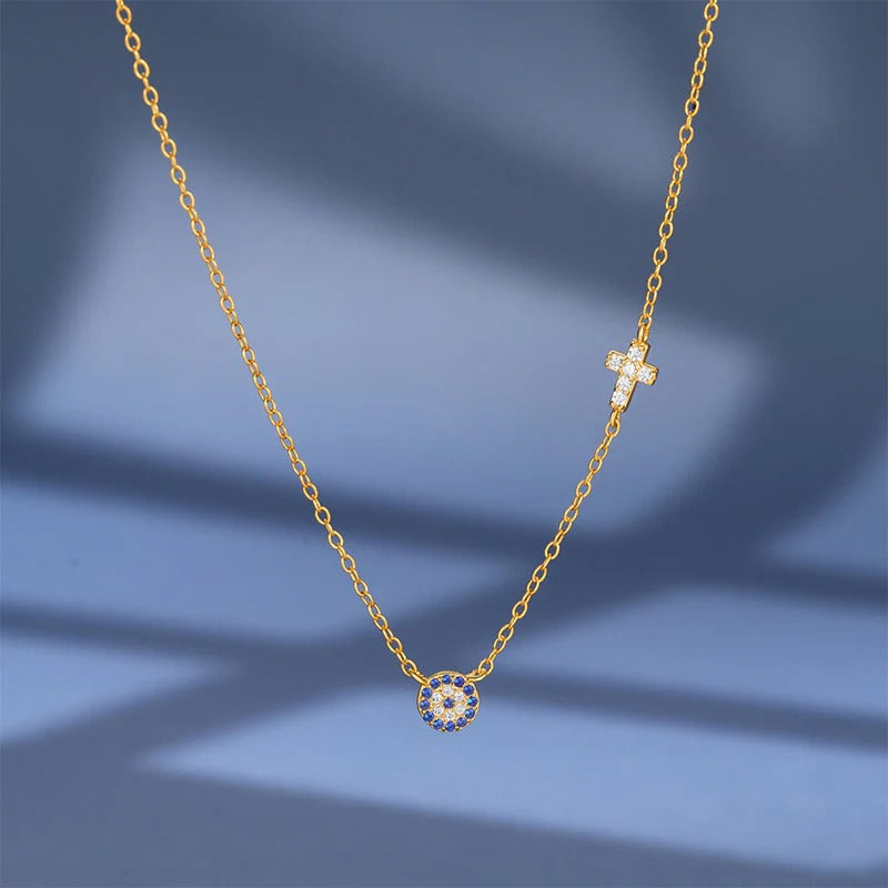 Gilbert Evil Eye Pendant Necklace