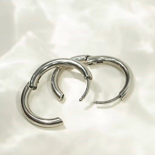 Tara Hoops | Waterproof Silver 8mm To 16mm