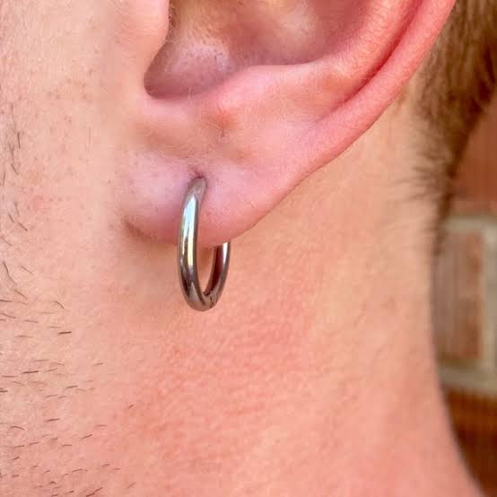 Sheena Hoops | Waterproof Silver 15mm