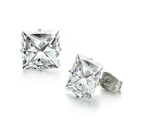 Aura Brilliant CZ Studs