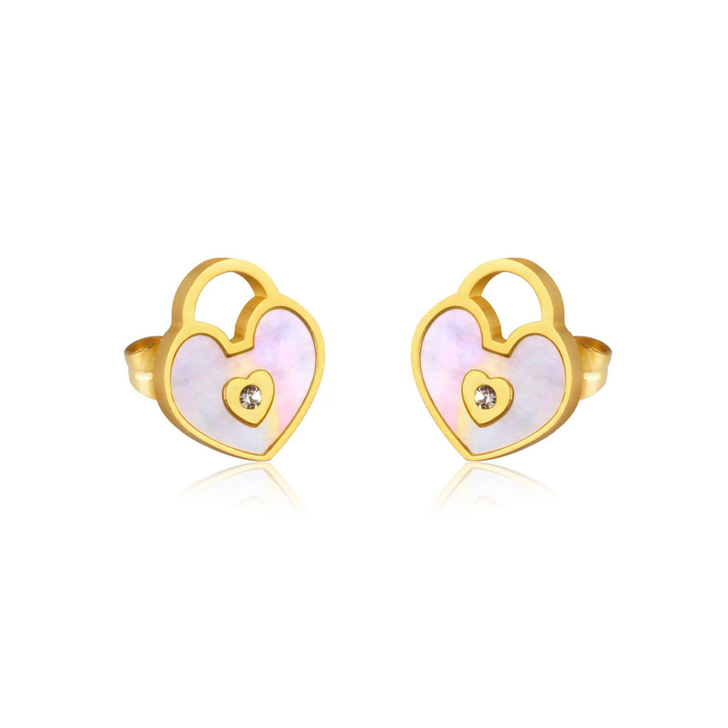 Nala Radiant Pearl Inlay Padlock Set | Buy Set or Individual