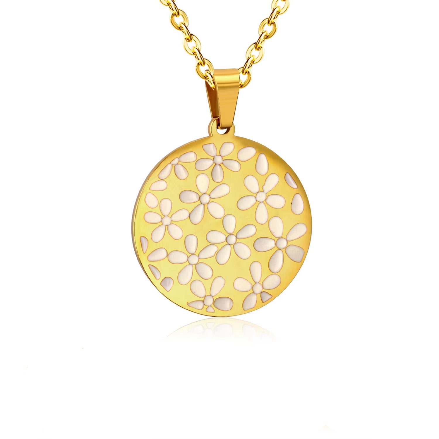 Daphne Flora Engraved Medallion Set | Buy Set or Individual