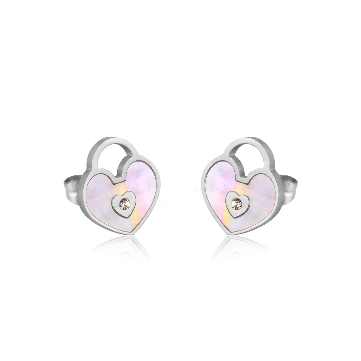 Nala Radiant Pearl Inlay Padlock Set | Buy Set or Individual