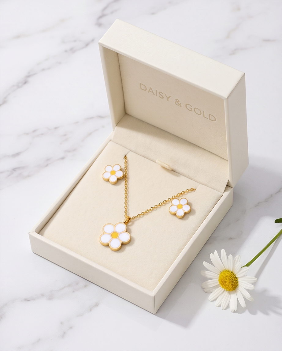 Trui Daisy Motif Drop Set | Buy Set or Individual