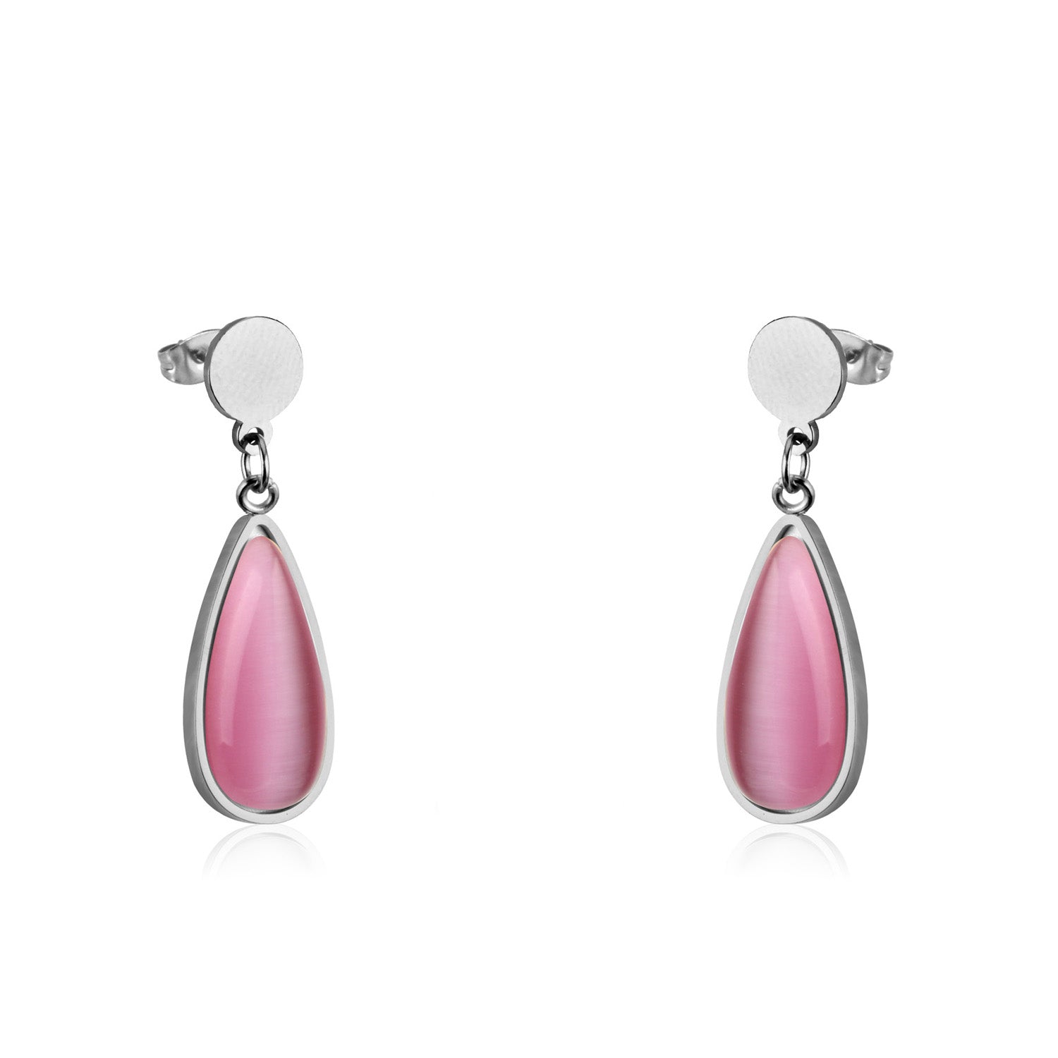 Beatrice Pink  Enamel Teardrop Set | Buy Set or Individual