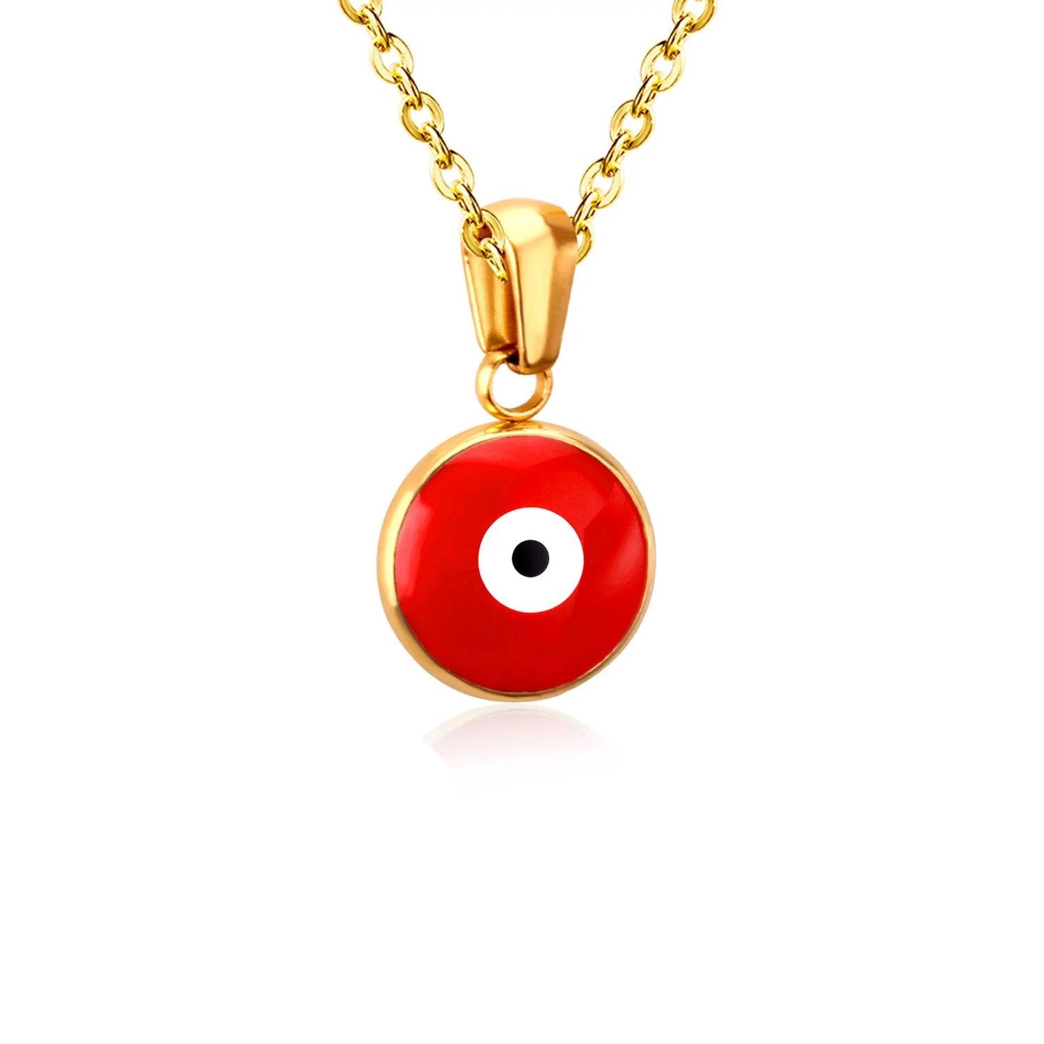 Coral Vivid Red Evil Eye Protection Set | Buy Set or Individual