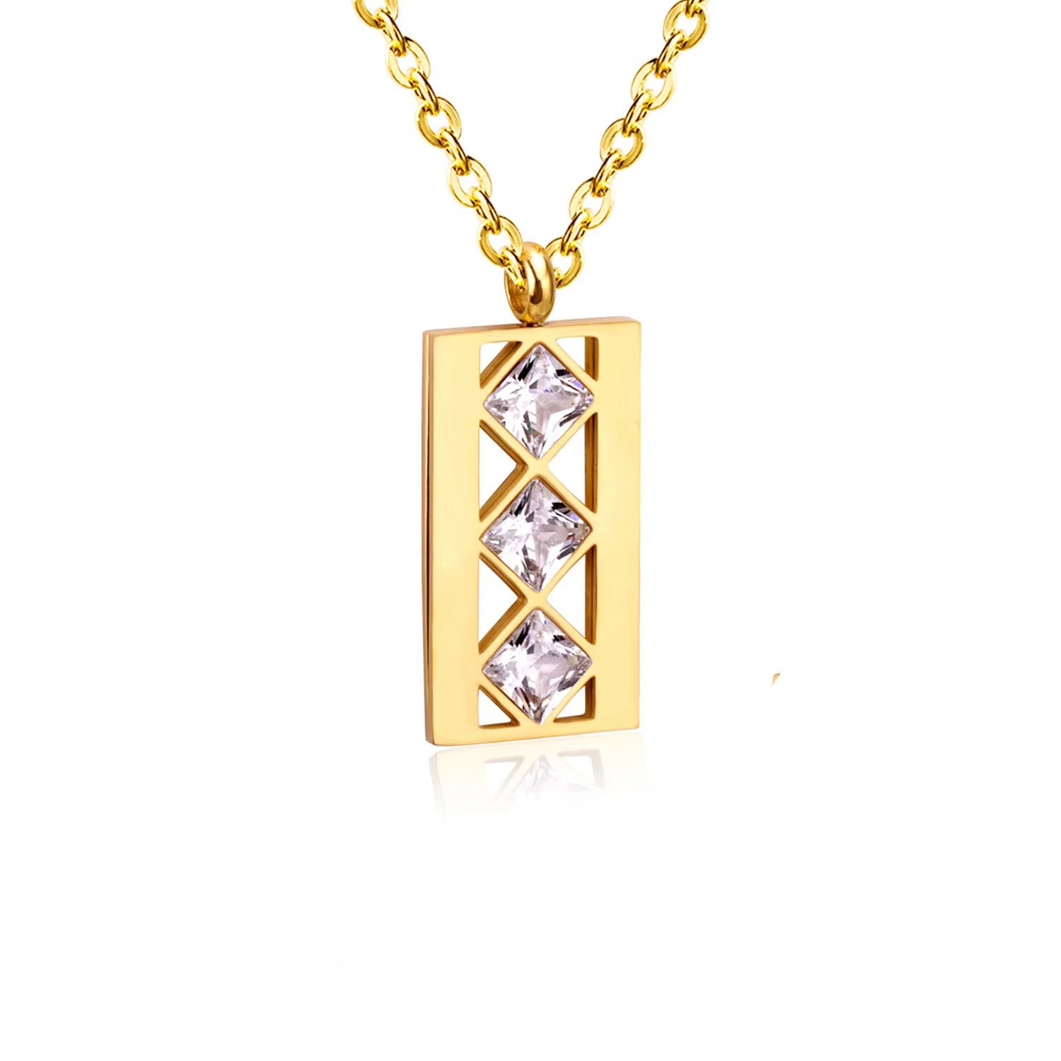 Hallie Three Stone Crystal Set | Buy Set or Individual