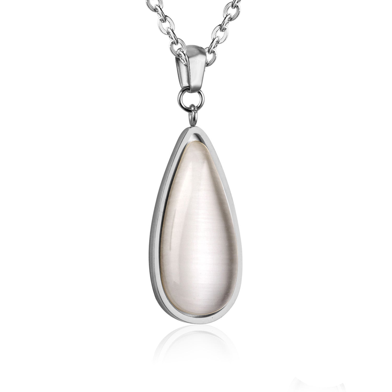 Beatrice White Enamel Teardrop Set | Buy Set or Individual