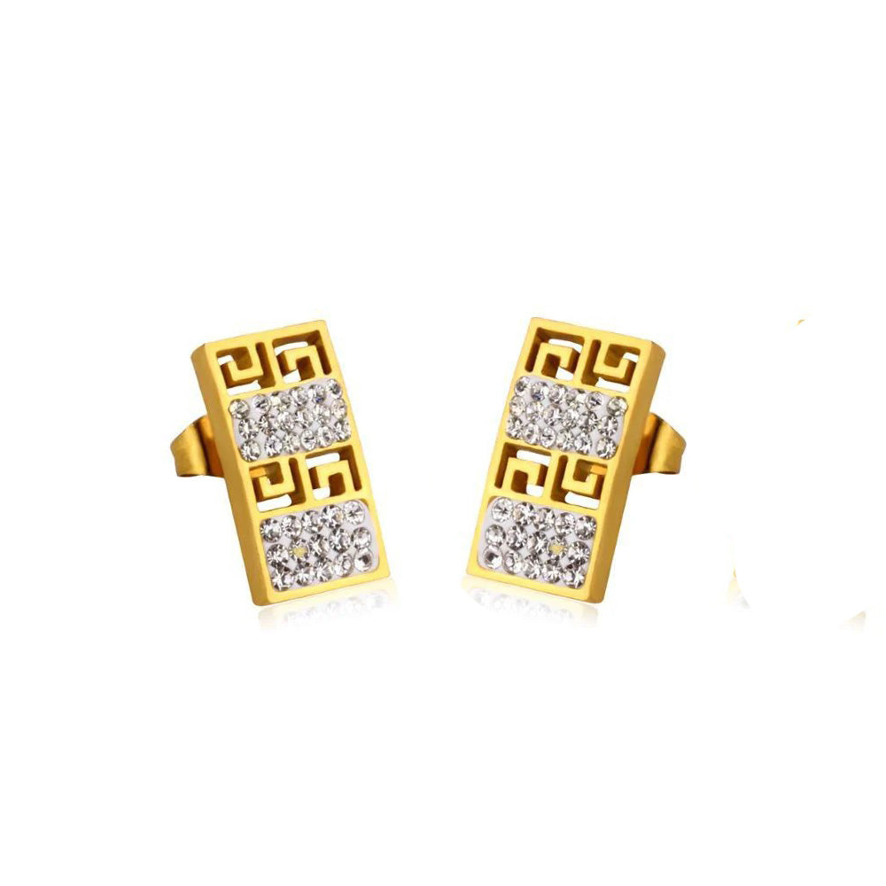 Phebe Geometric Pavé Set | Buy Set or Individual