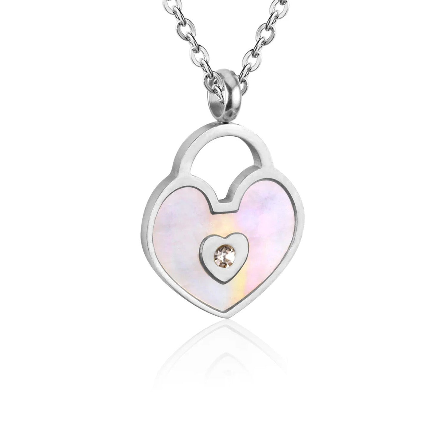 Nala Radiant Pearl Inlay Padlock Set | Buy Set or Individual