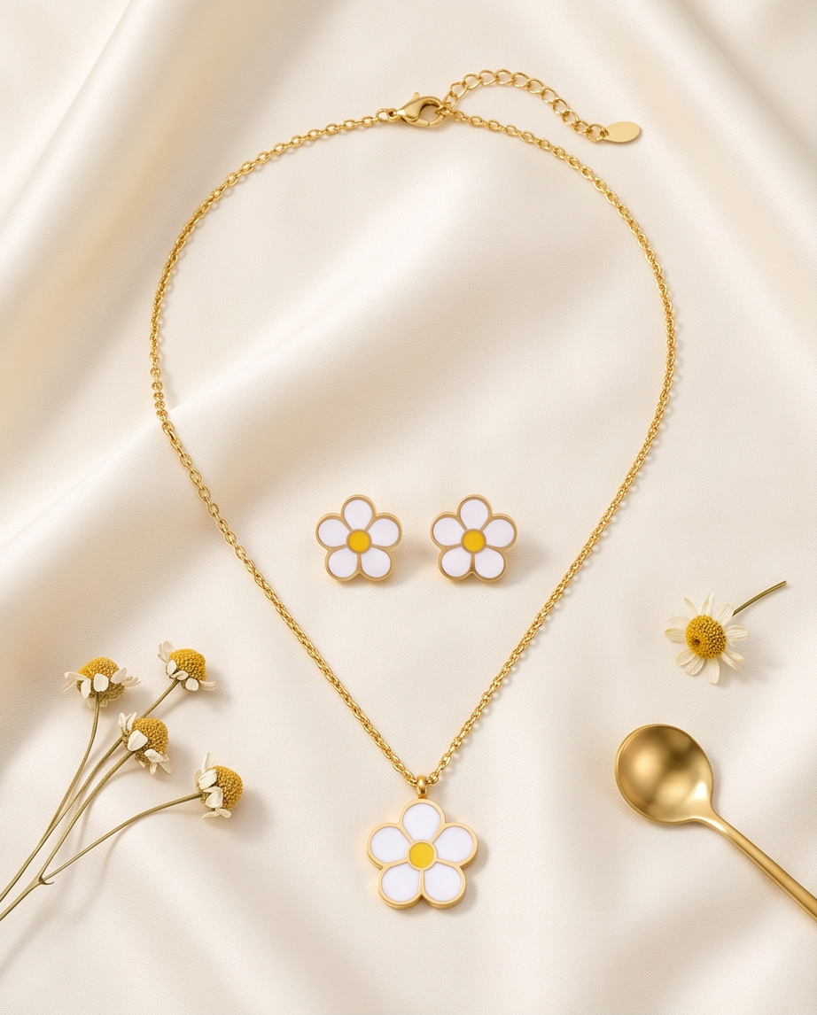 Trui Daisy Motif Drop Set | Buy Set or Individual