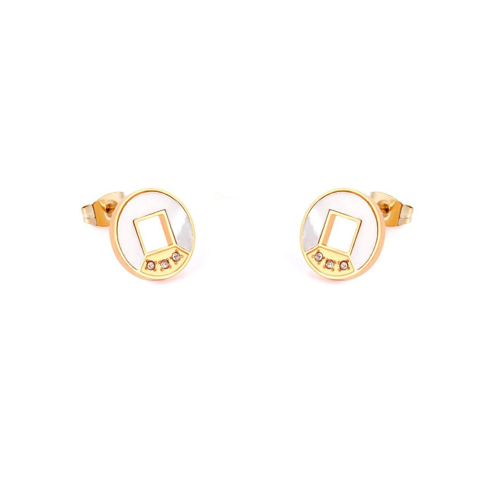 Juniper Celestial Pearl & Pavé Geometric Set | Buy Set or Individual