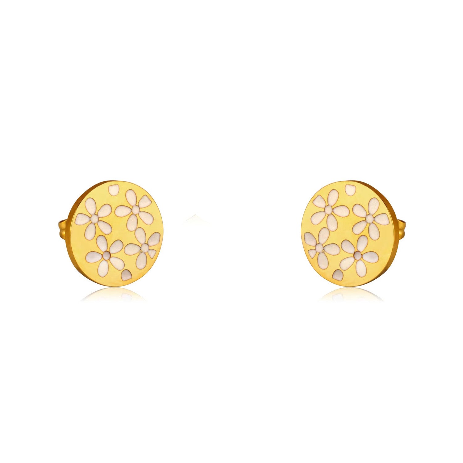 Daphne Flora Engraved Medallion Set | Buy Set or Individual