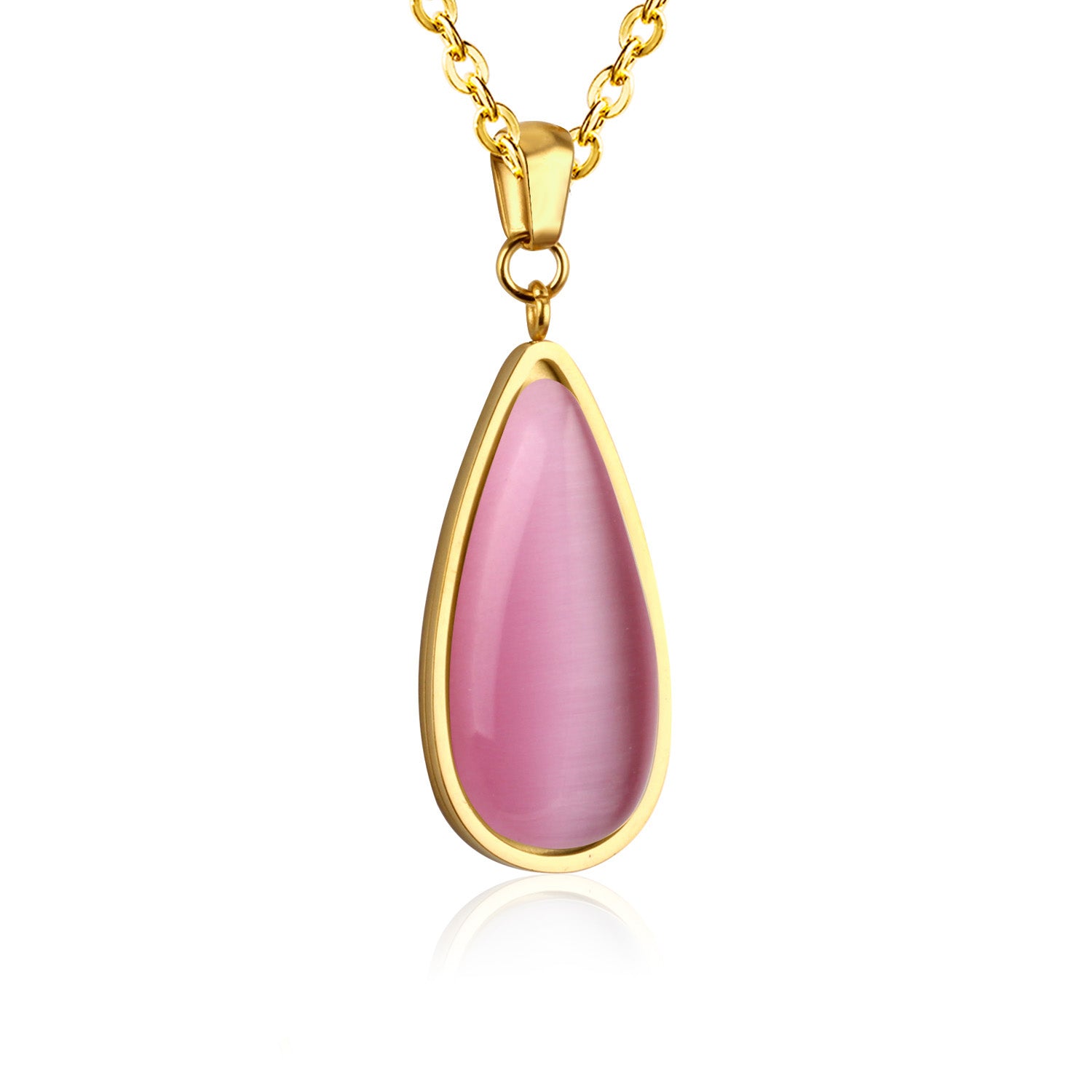 Beatrice Pink  Enamel Teardrop Set | Buy Set or Individual