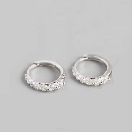 Newport	Clear Crystal	Hoops