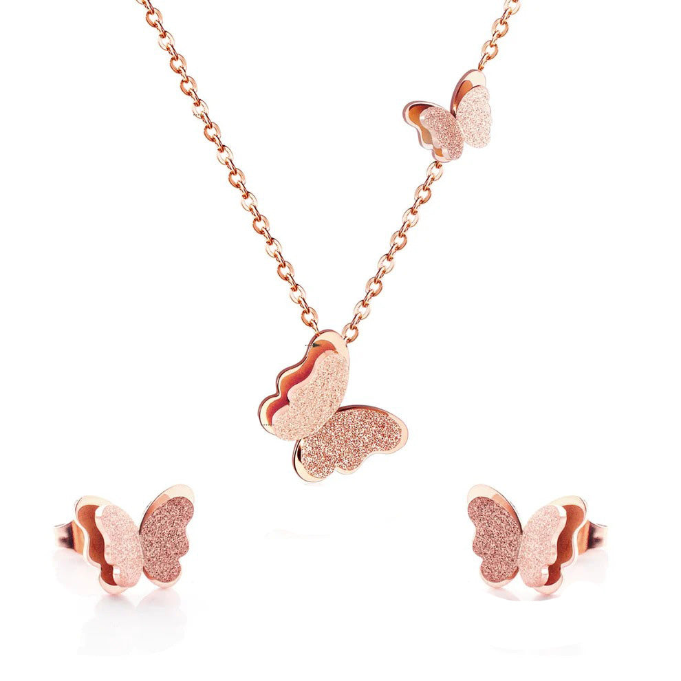 Sylvie Double Motif Butterfly Set | Buy Set or Individual