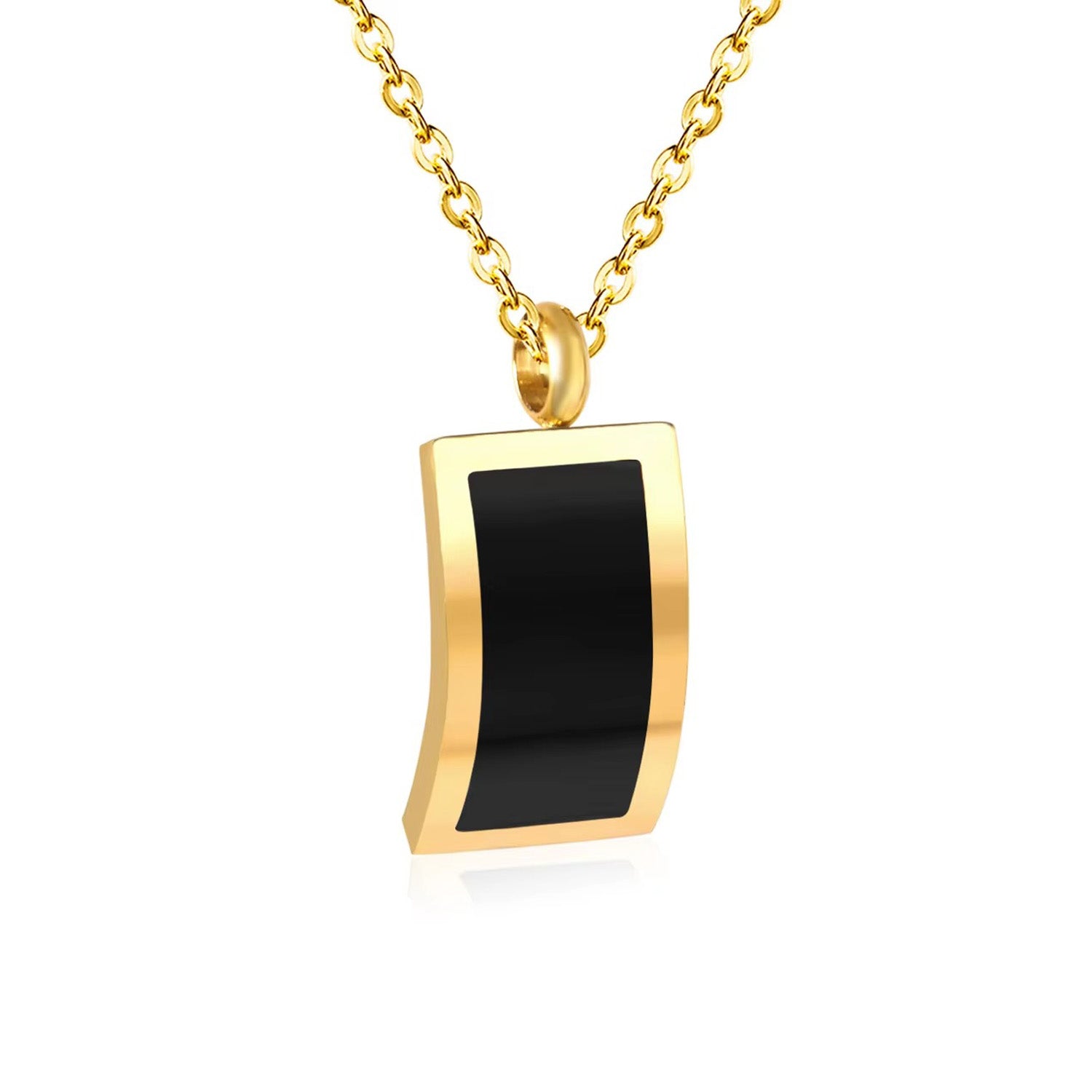 Nellie Contoured Noir Enamel Set | Buy Set or Individual