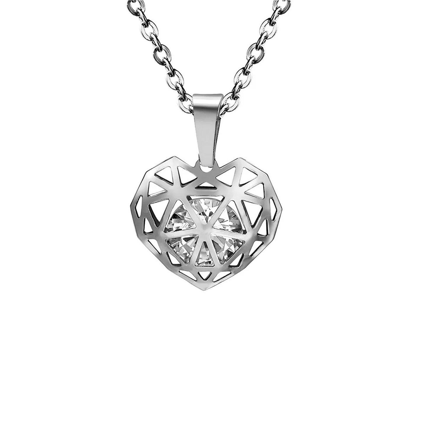 Norey Heart in Cage Crystal Set | Buy Set or Individual