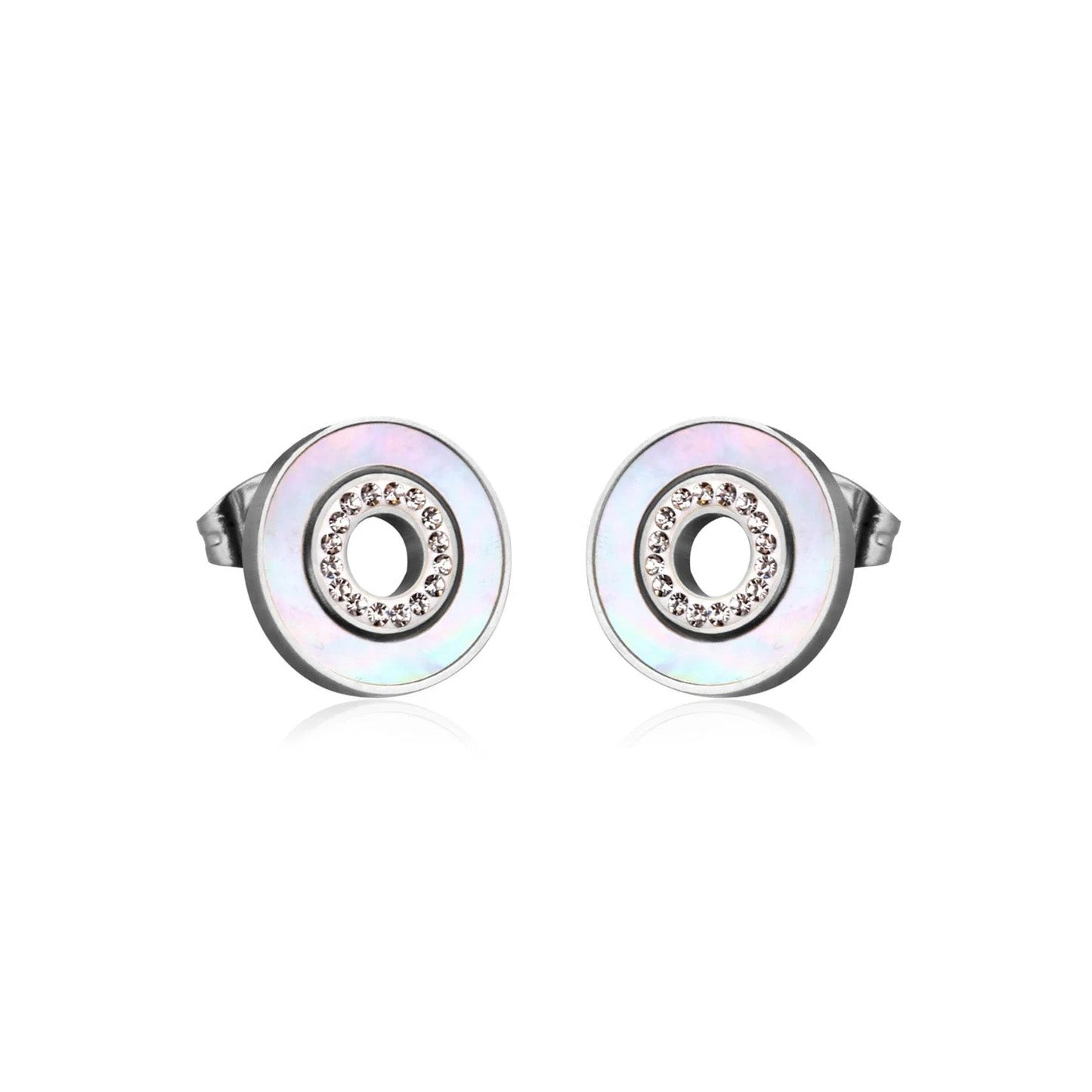 Nell Pearl & Pavé Inner Halo Set | Buy Set or Individual