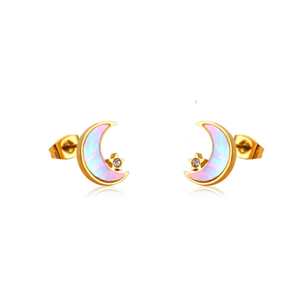 Molly Molly Celestial Pearl Moon-Star Set | Buy Set or Individual