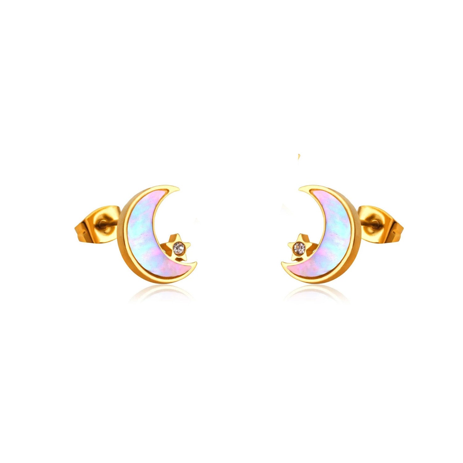 Molly Molly Celestial Pearl Moon-Star Set | Buy Set or Individual
