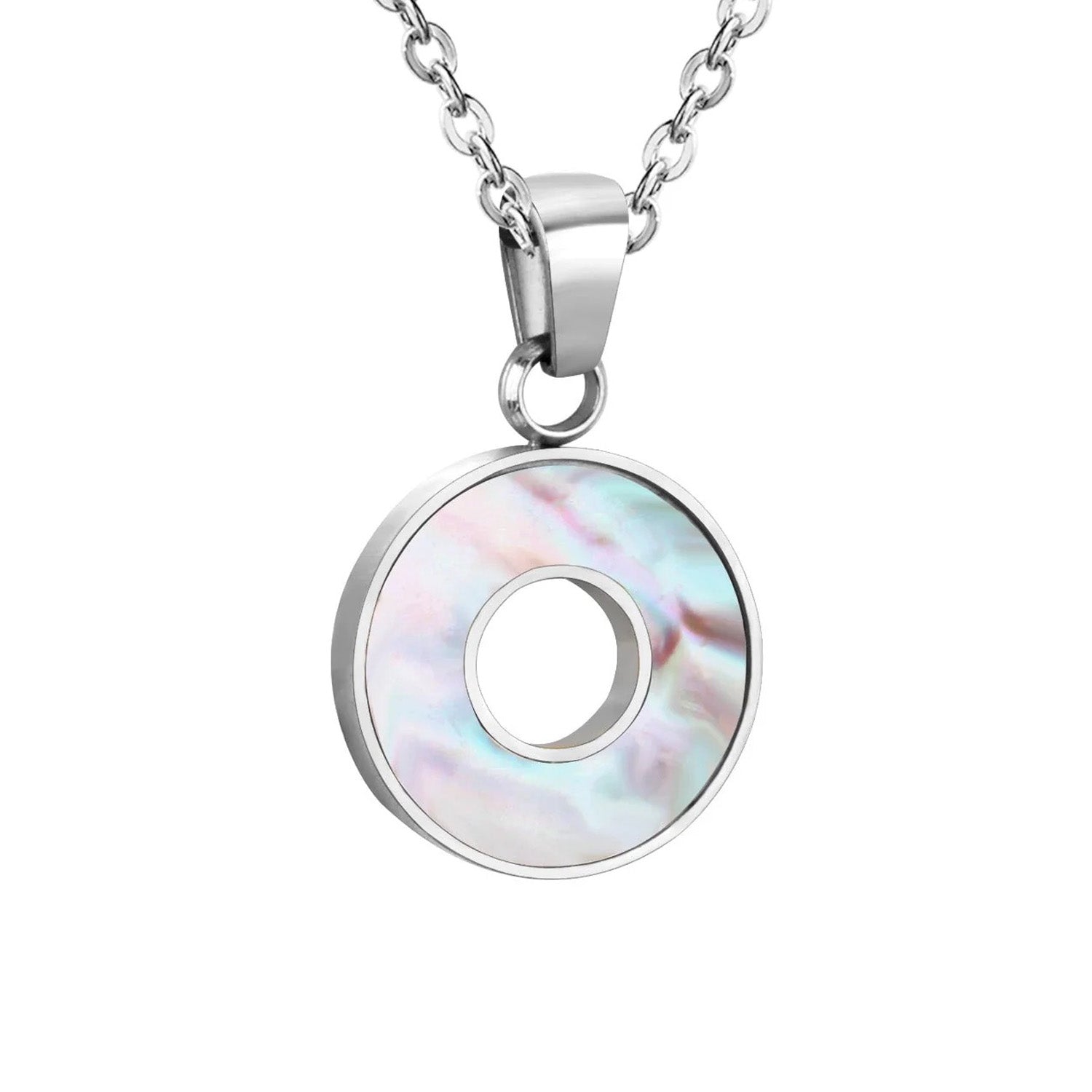 Mira Lustrous Pearl Inlay Halo Set | Buy Set or Individual