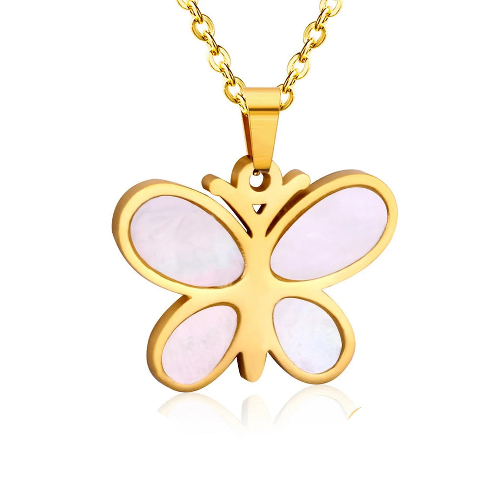 Mya Lustrous Pearl Inlay Butterfly Set | Buy Set or Individual