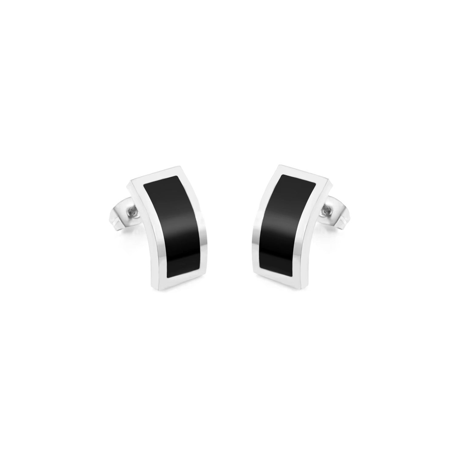 Nellie Contoured Noir Enamel Set | Buy Set or Individual