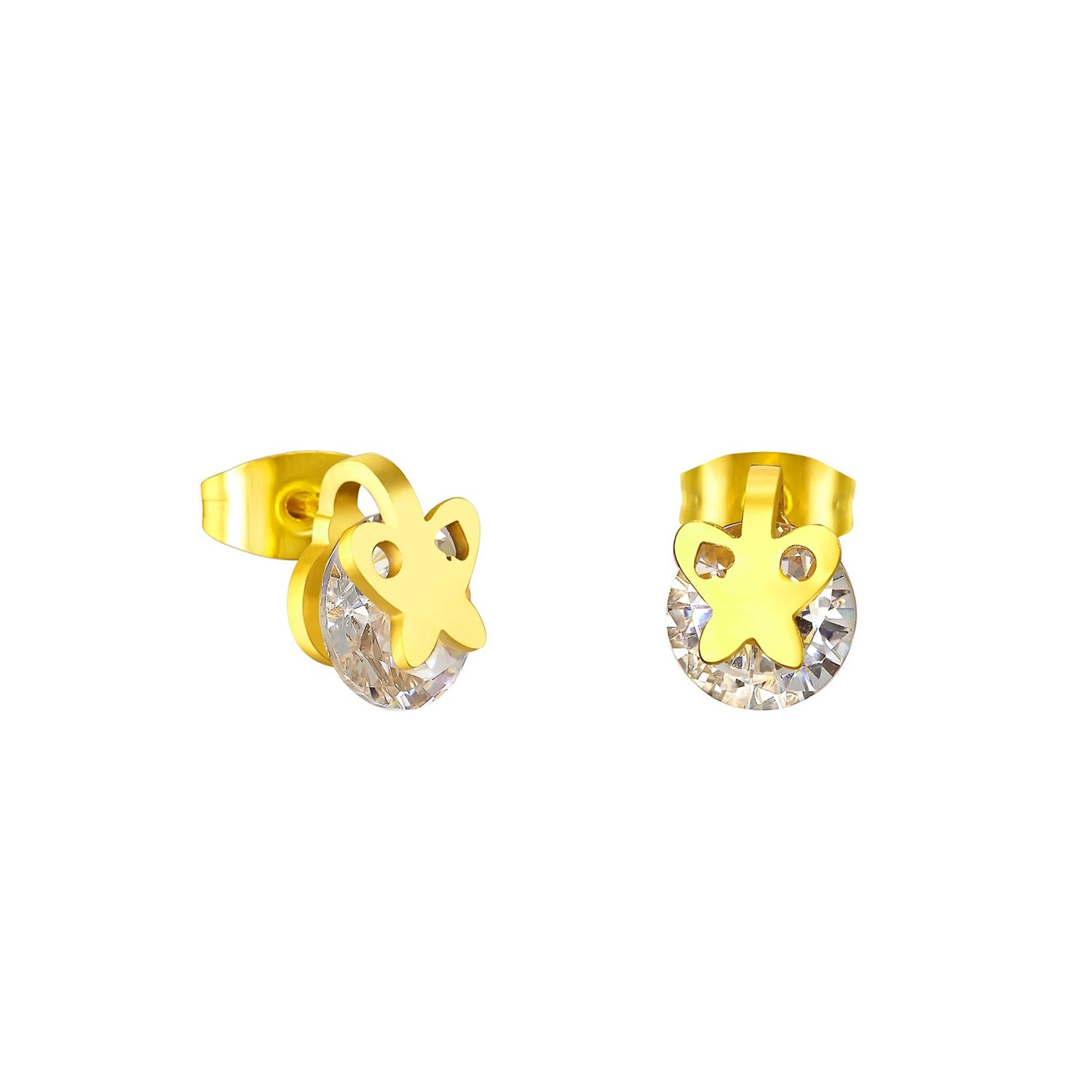 Novea Crystal-Backed Butterfly Set | Buy Set or Individual