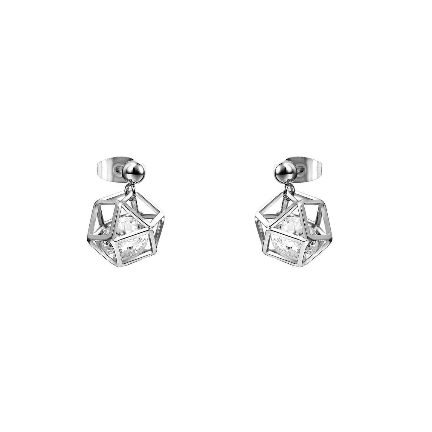 Veda Hexagonal Cage Crystal Set | Buy Set or Individual