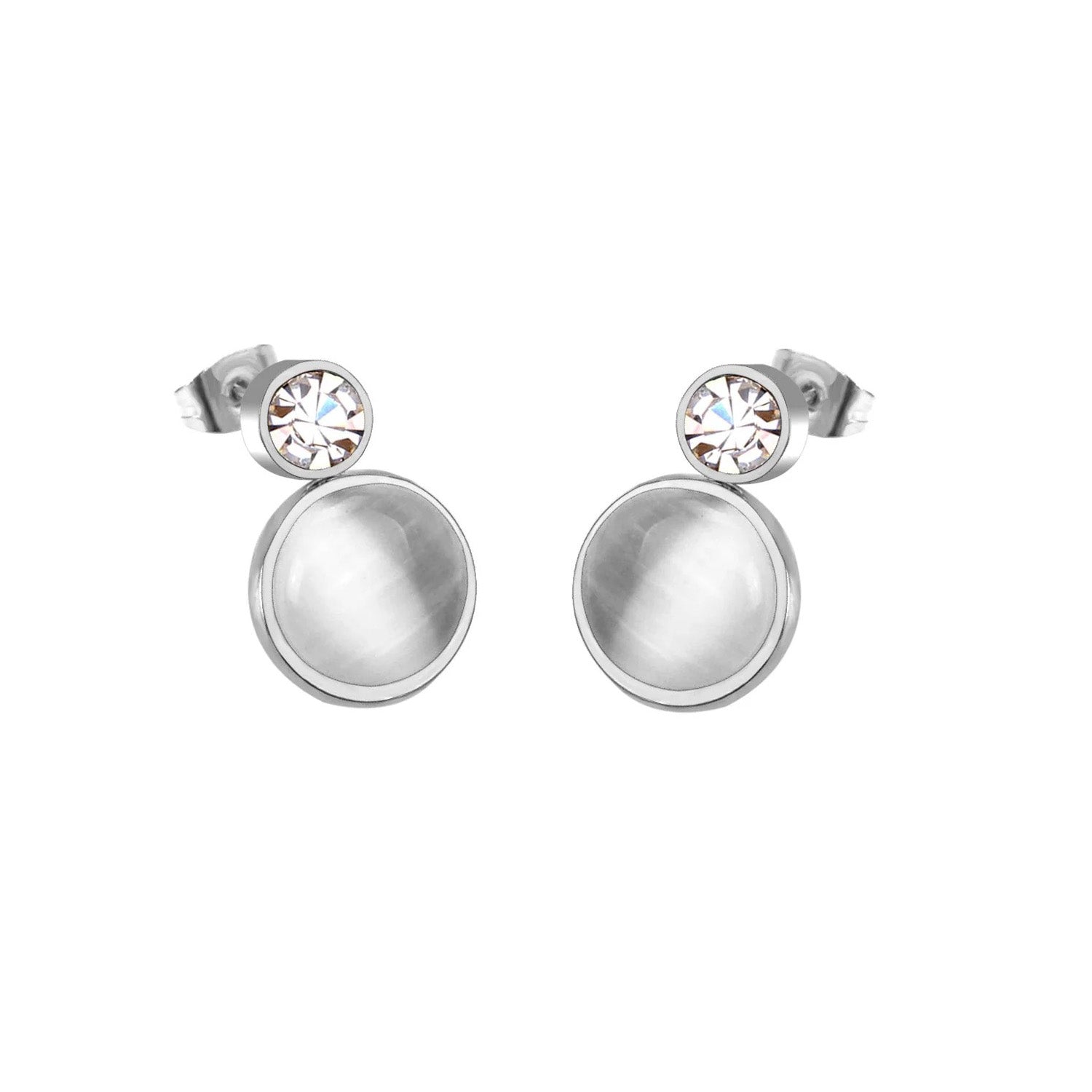 Olevia Dual Stone Accent Enamel Orb Set | Buy Set or Individual