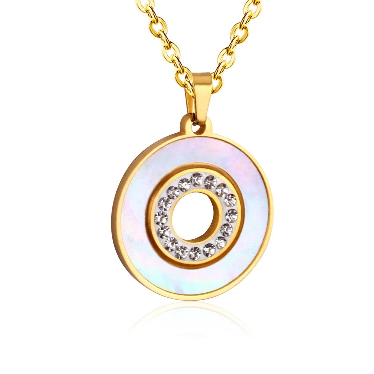 Nell Pearl & Pavé Inner Halo Set | Buy Set or Individual