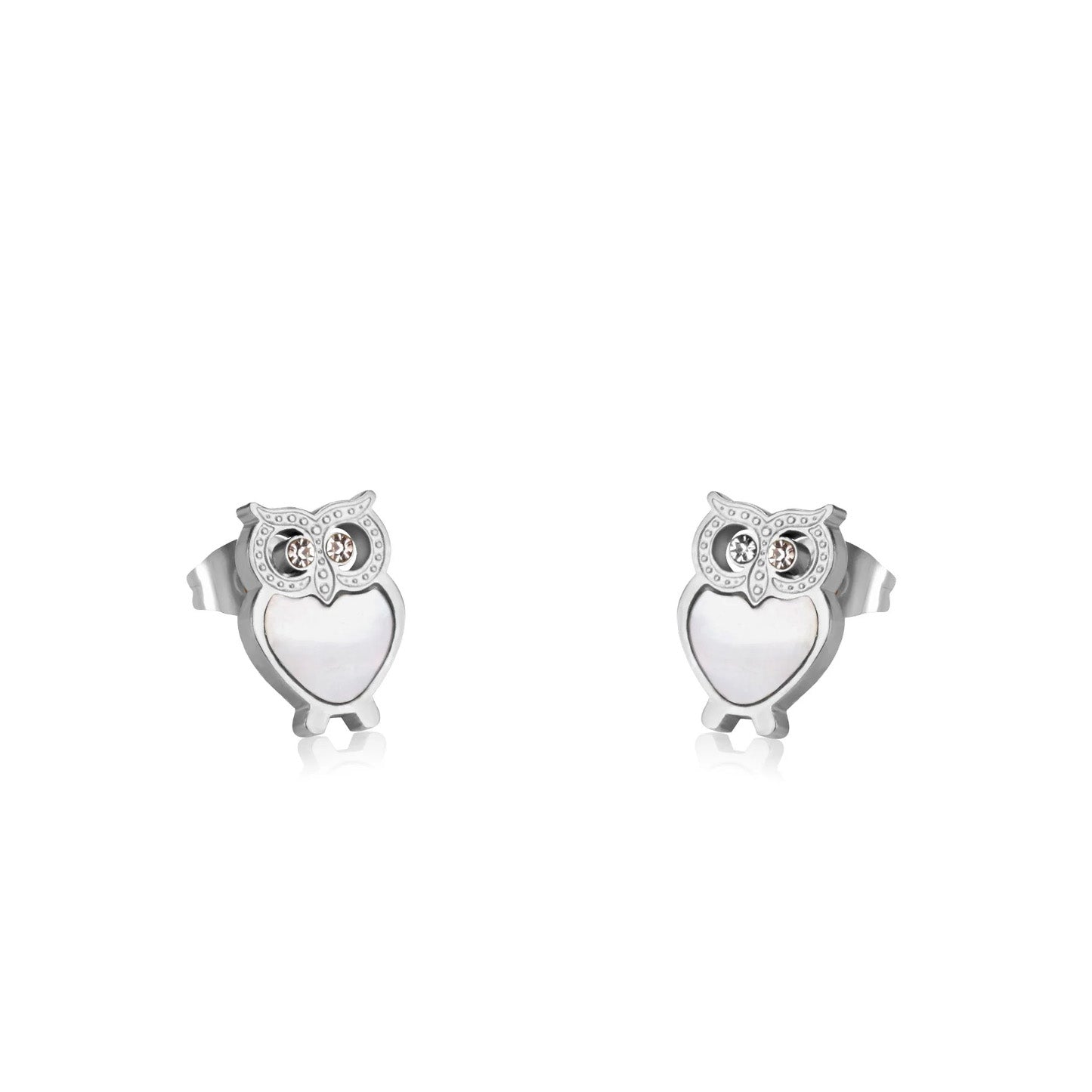 Millie Lustrous Pearl Inlay Owl Set | Buy Set or Individual