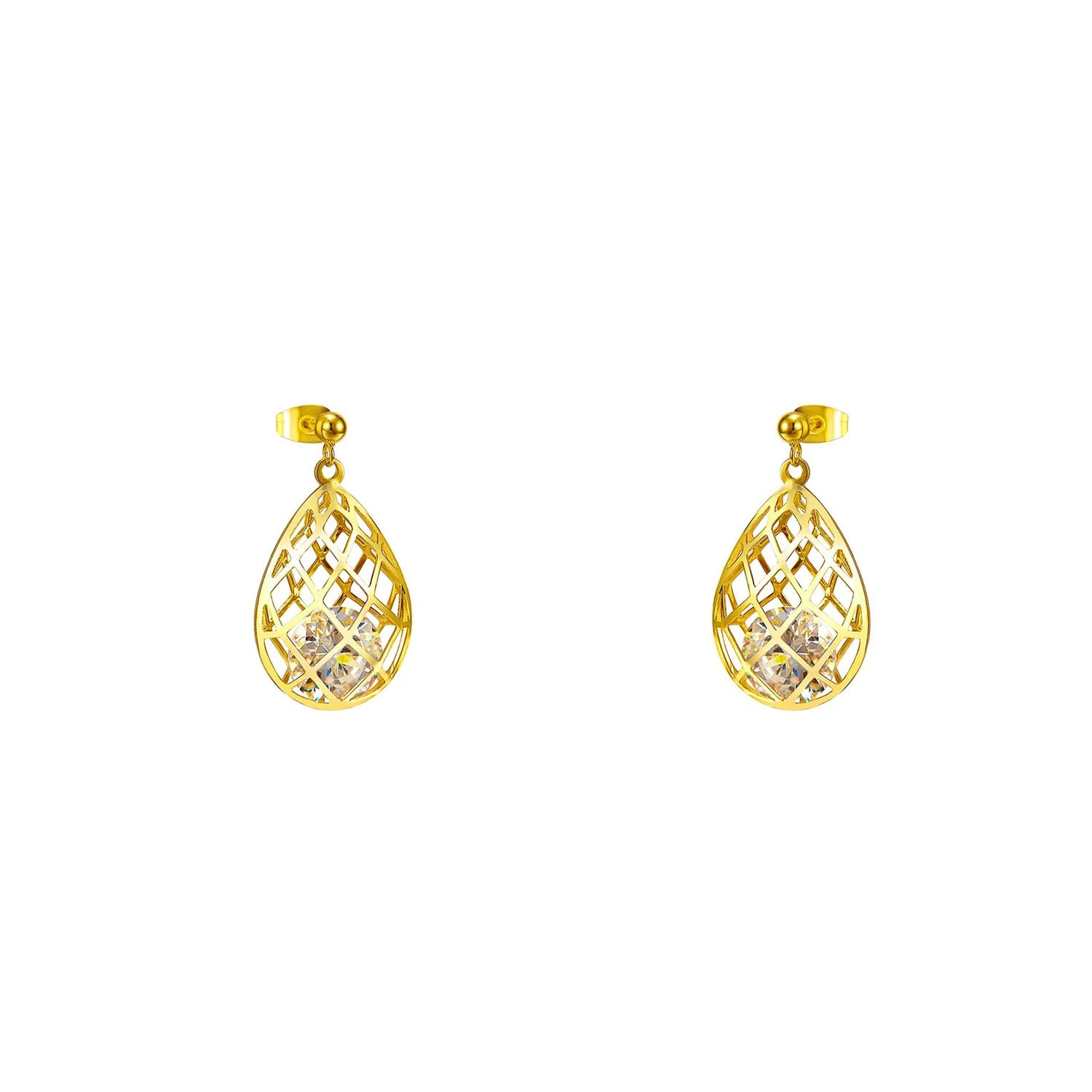 Palome Teardrop Cage Crystal Set | Buy Set or Individual