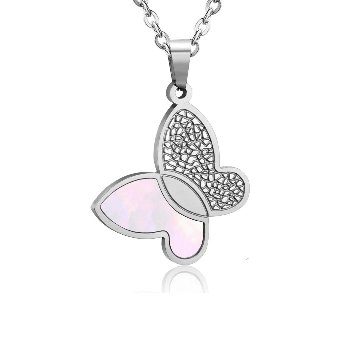 Minnie Lustrous Pearl Inlay Butterfly Set | Buy Set or Individual