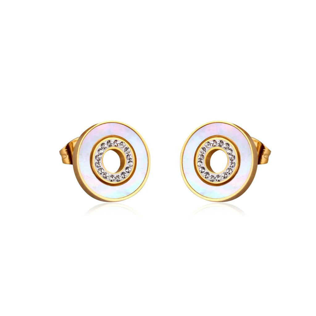 Nell Pearl & Pavé Inner Halo Set | Buy Set or Individual