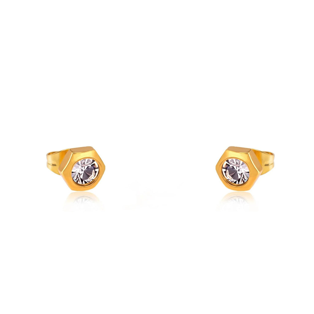 Felicity Honeycomb Bezel Solitaire Set | Buy Set or Individual
