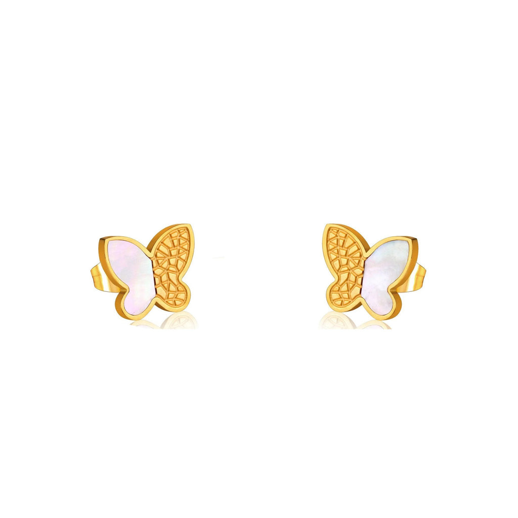 Minnie Lustrous Pearl Inlay Butterfly Set | Buy Set or Individual