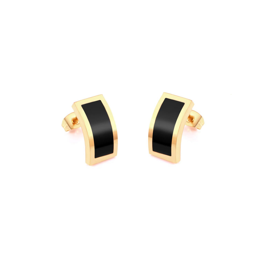 Nellie Contoured Noir Enamel Set | Buy Set or Individual