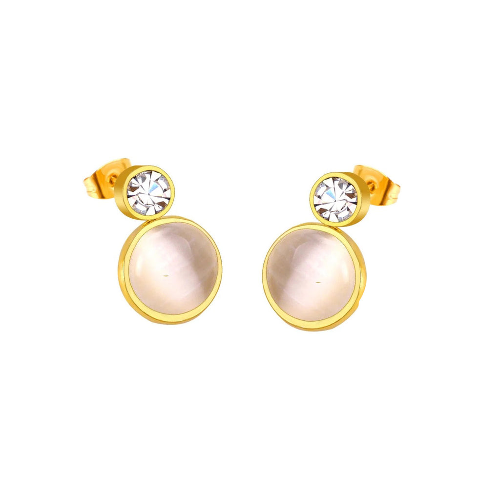 Olevia Dual Stone Accent Enamel Orb Set | Buy Set or Individual