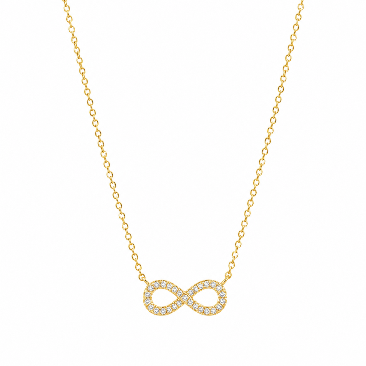 Kenner Gold Infinity Necklace
