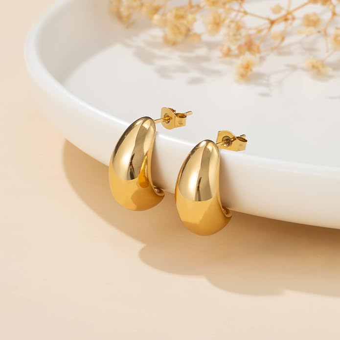 Echo Teardrop Studs