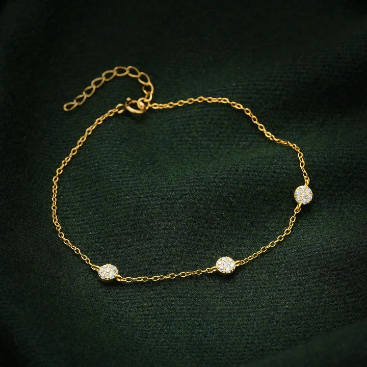 Provo Three Crystals Bracelet