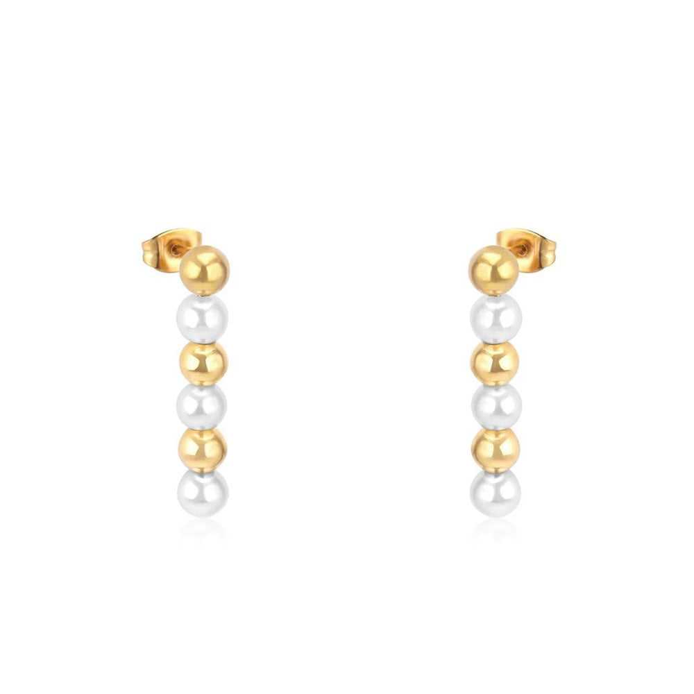 Laurel Lustrous Pearl Linear Drop Set| Buy Set or Individual