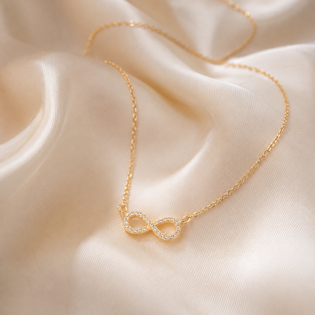 Kenner Gold Infinity Necklace