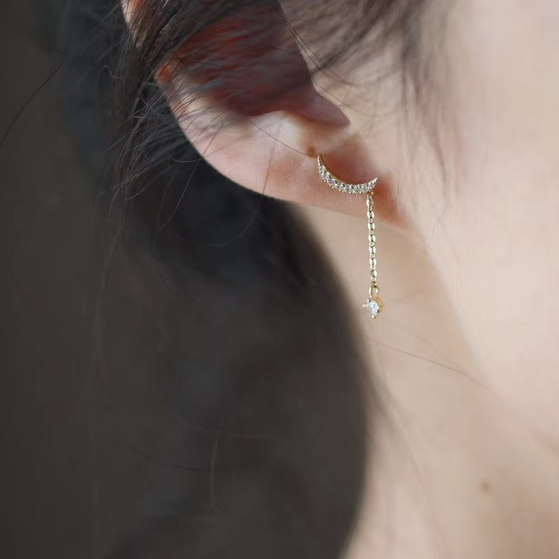 Liv Crystal Drop Earrings