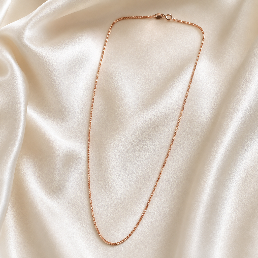 Fulton Chopin Chain- Rosegold